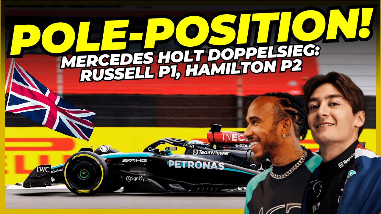 MERCEDES IST ZURÜCK! RUSSELL UND HAMILTON MACHEN EINEN DOPPELSIEG IN SILVERSTONE - FORMEL 1