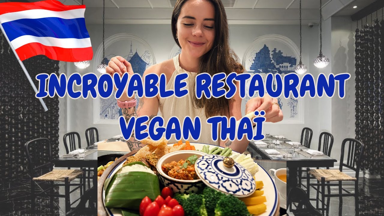 On découvre un restaurant vegan Thaï à Chiang Mai (Alliance Française, night market, Sofuto cream)