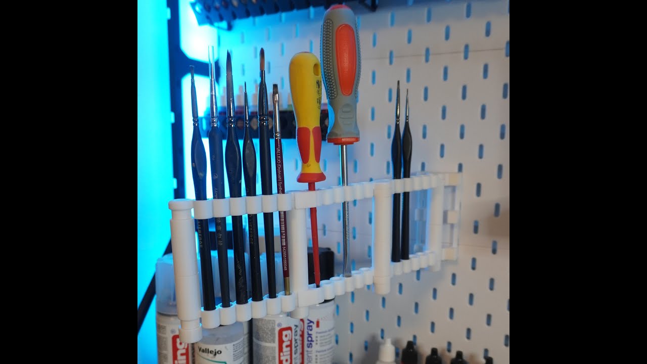 Master Painter - Paint Rack - Flexible Paint Brush Holder