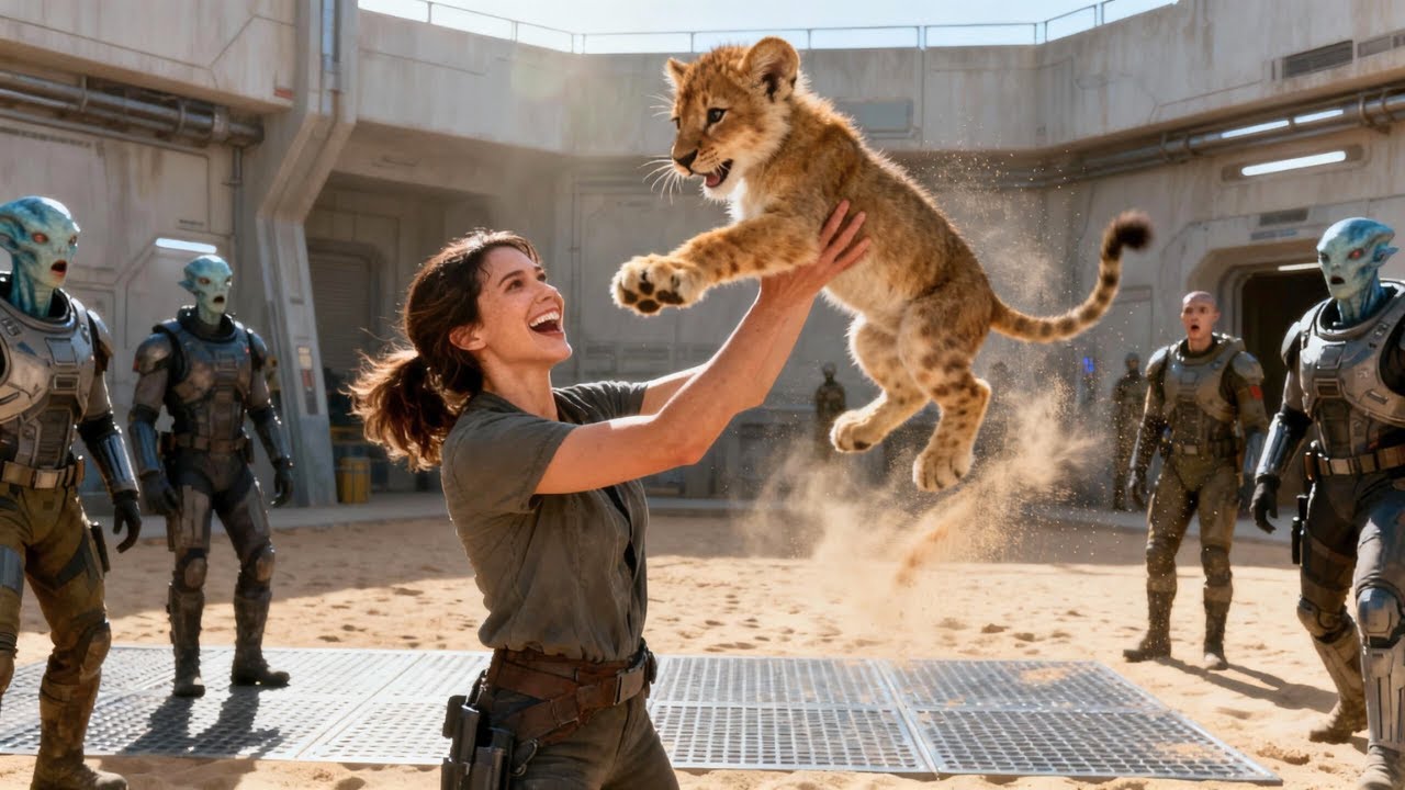 The Predator Cub Jumped at the Human&rsquo;s Legs &mdash; She Caught It Mid-Air and Spun Around Laughing | HFY