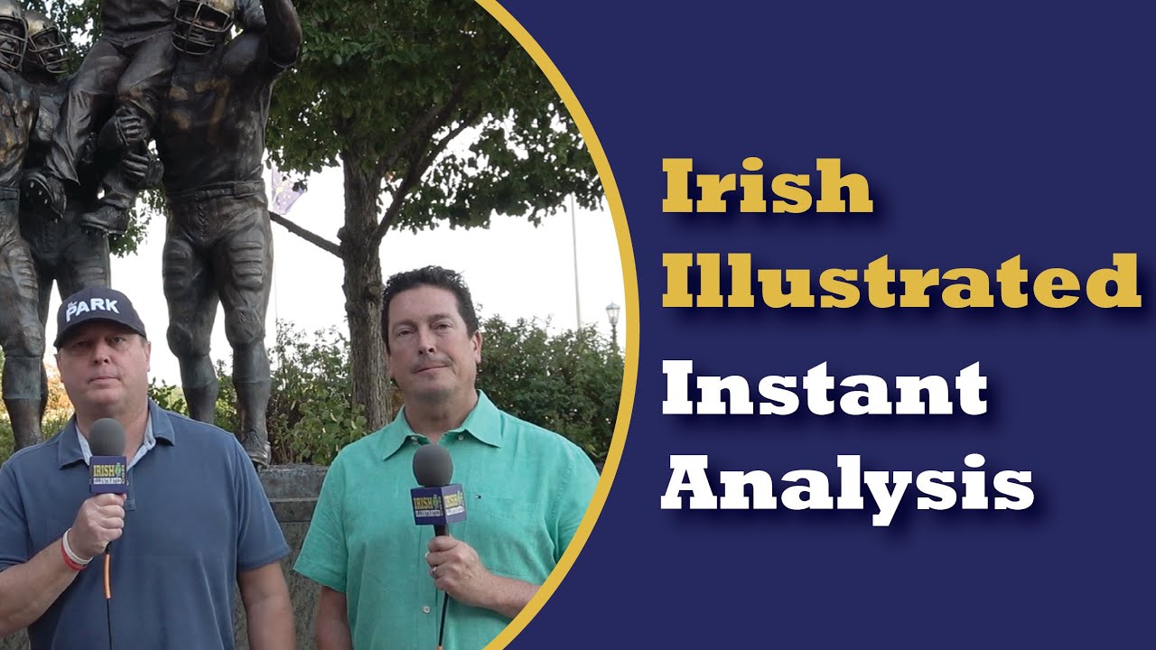 Instant Analysis: Breaking Down Interviews with Notre Dame Coach Mike Mickens, Leonard Moore