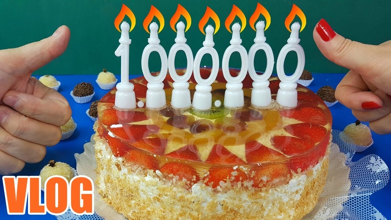 VLOG Tia Fla E Produção Em Busca Do Bolo De 1 Milhão De Inscritos
