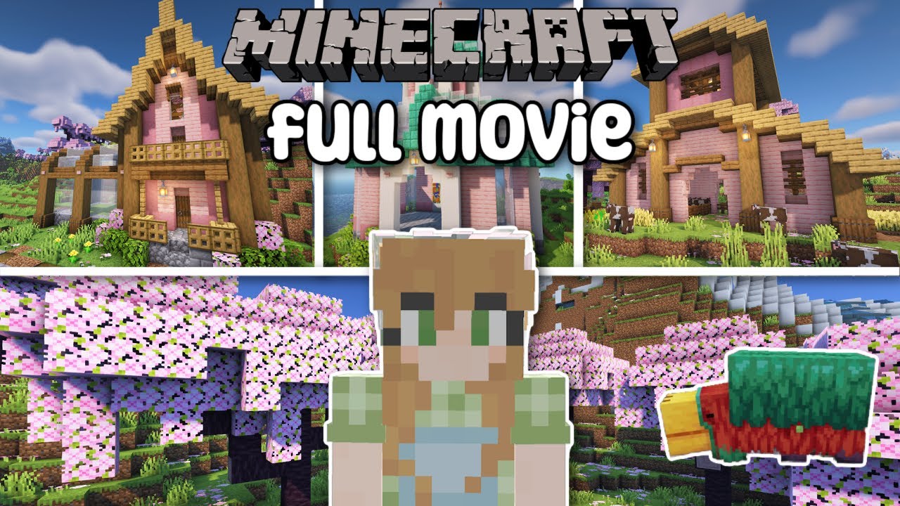 A 1.20 Cherry Blossom Adventure {Minecraft Movie} Survival Let's Play