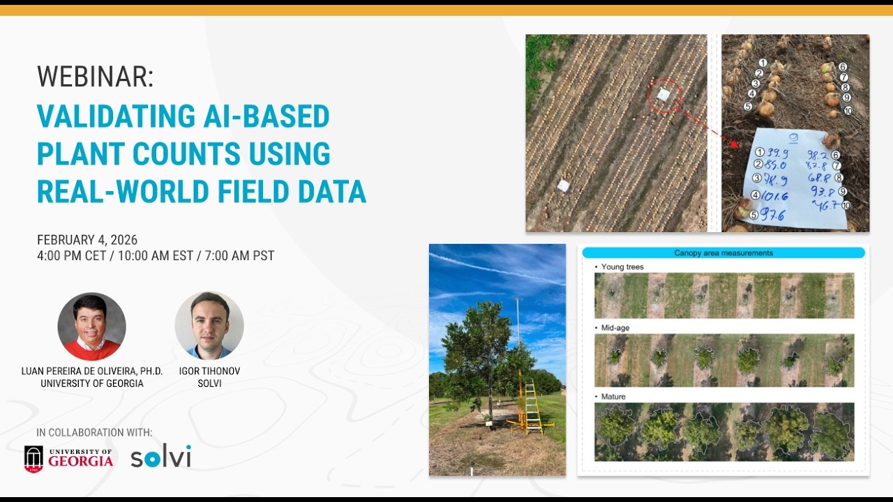 Webinar: Validating AI-Based Plant Counts with Real Field Data