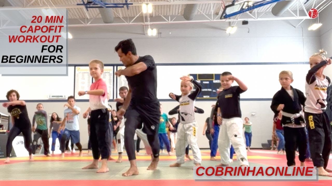 20 min Capofit Workout for Beginners | Cobrinha BJJ