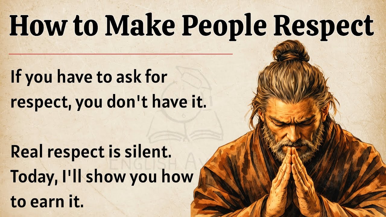 How To Make Anyone Respect You Instantly || Graded Reader || Learn English With Podcast ✅️ 