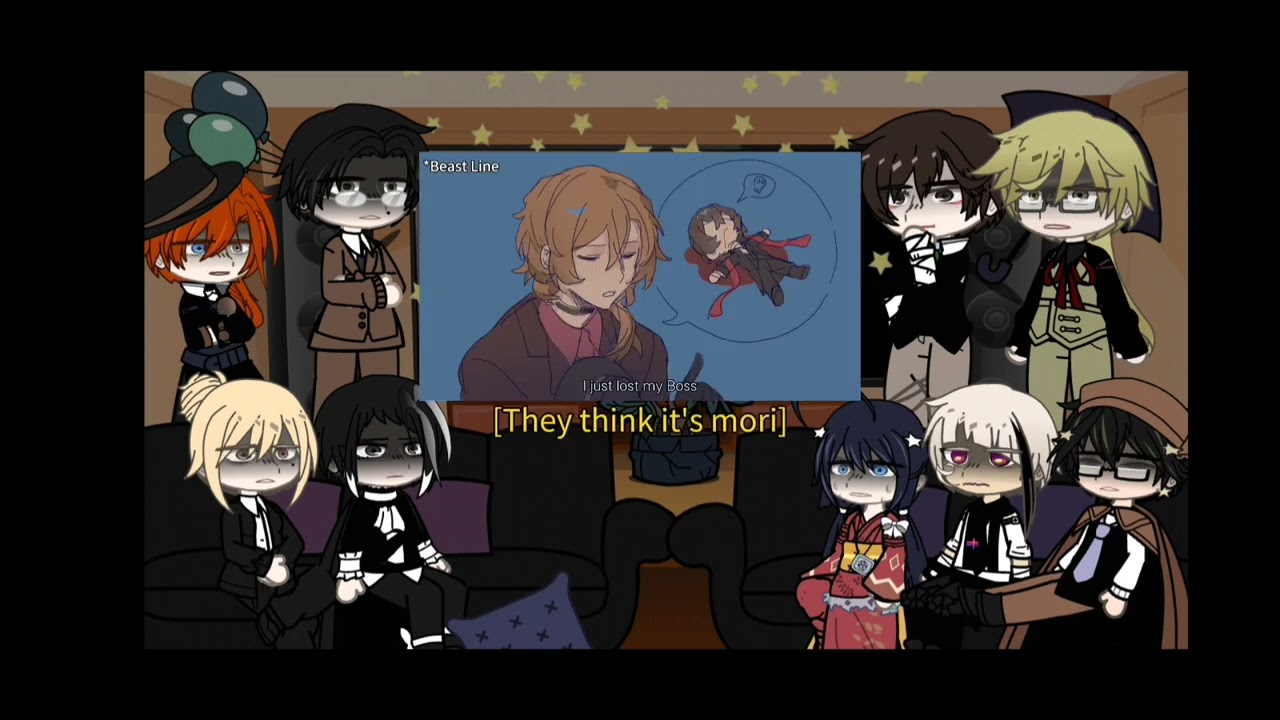 [Discontinued😿] S1! BSD[ADA+PM+ANGO] react to VIDEOSSSS @authorityof