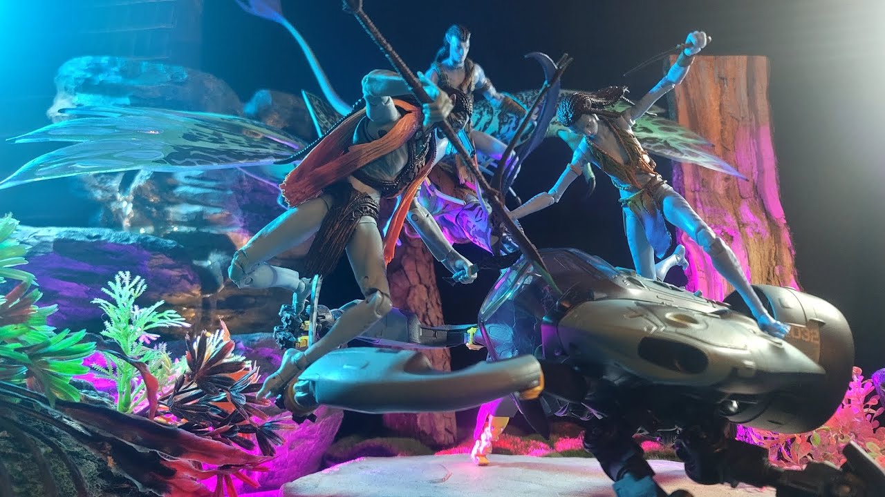 McFarlane Avatar toys wave 2.... toy review, And the Crab suite included