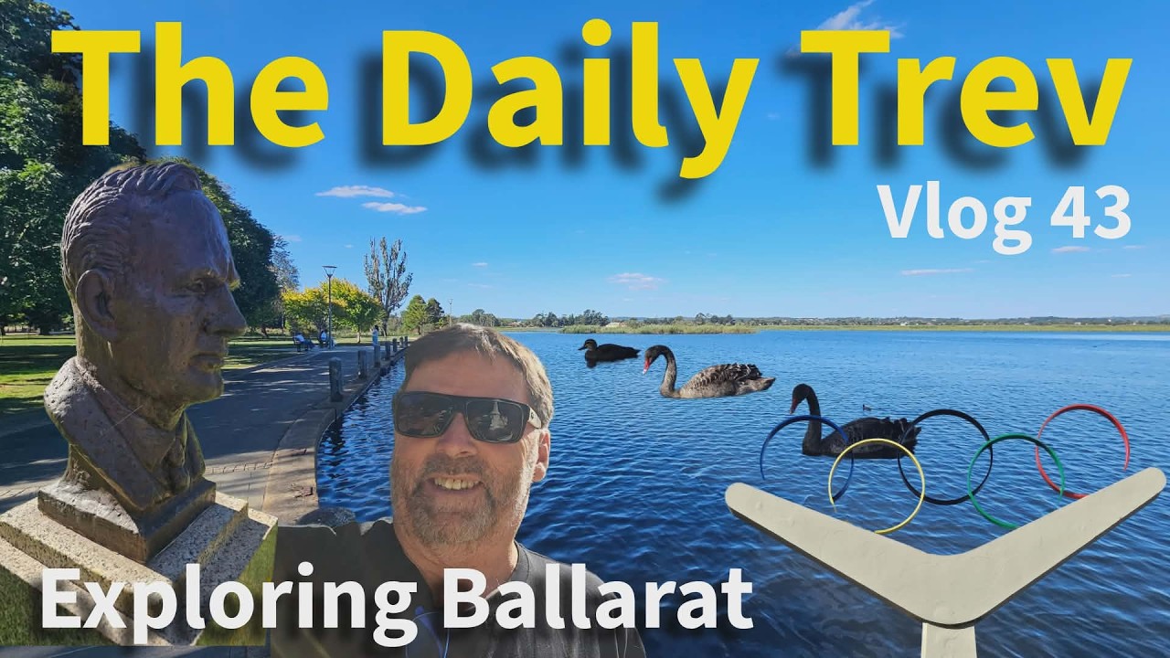 Exploring Lake Wendouree Ballarat | Botanical Gardens, PM John Curtin, my great, great uncle vlog 43