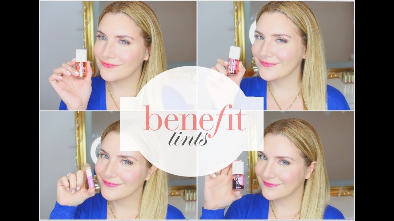 BATTLE OF THE BENEFIT TINTS: LIP & CHEEK SWATCHES OF LOLLITINT, BENETINT, POSIETINT, CHA CHA TINT