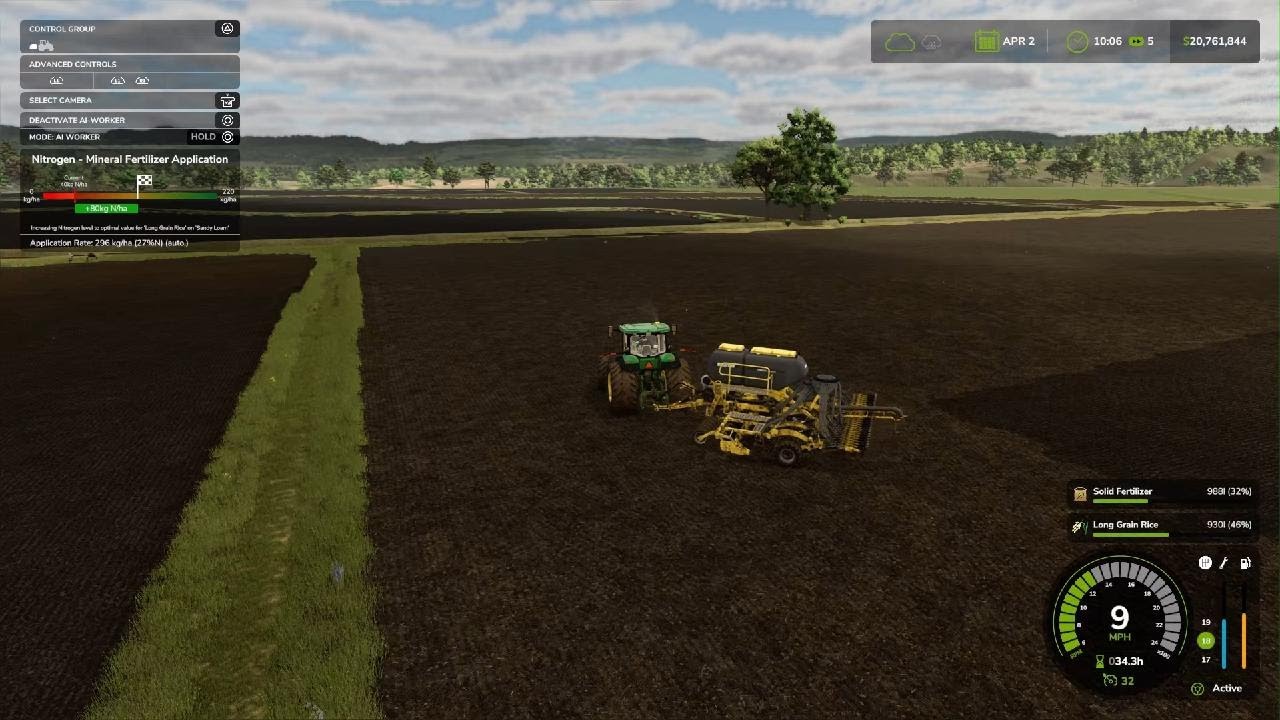 Expanding The Rice Farm In The Bayou