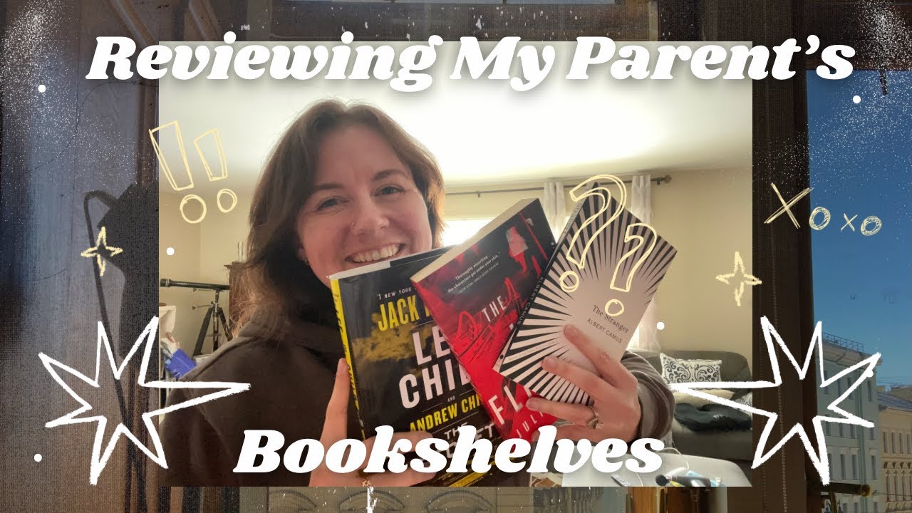 Reviewing my parents chaotic bookshelves 