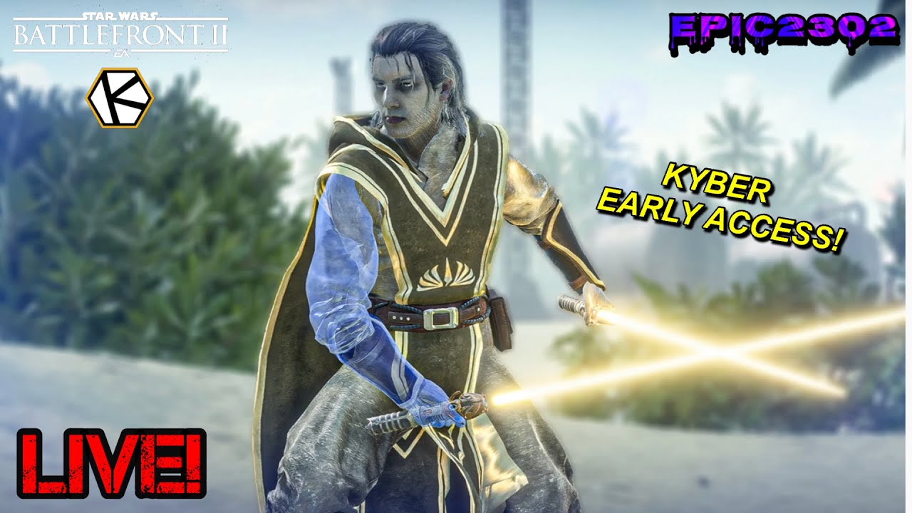 BATTLEFRONT IS BACK!! | Star Wars Battlefront 2 Kyber LIVE!!