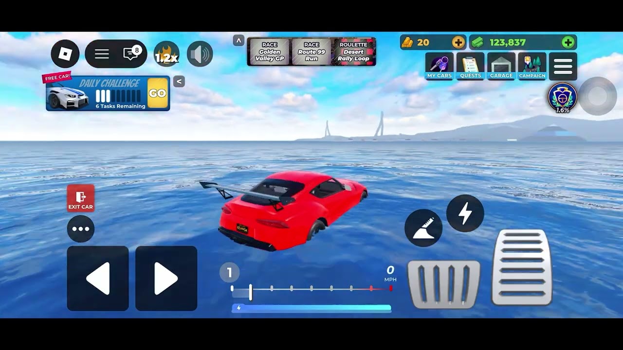 I DOMINATED the CRAZIEST Roblox Car Race… They Never Saw This Coming! 😱🏁