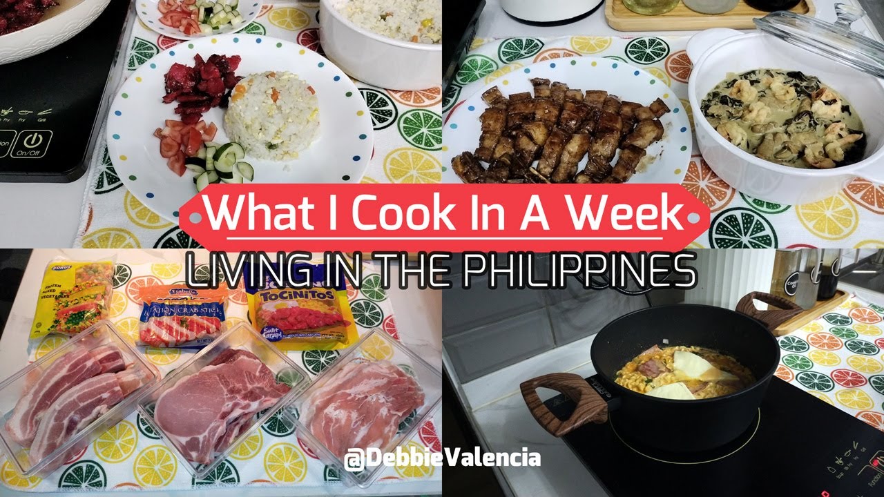LIVING IN THE PHILIPPINES Home Cooking + Grocery For The Week What I Cook In A Week