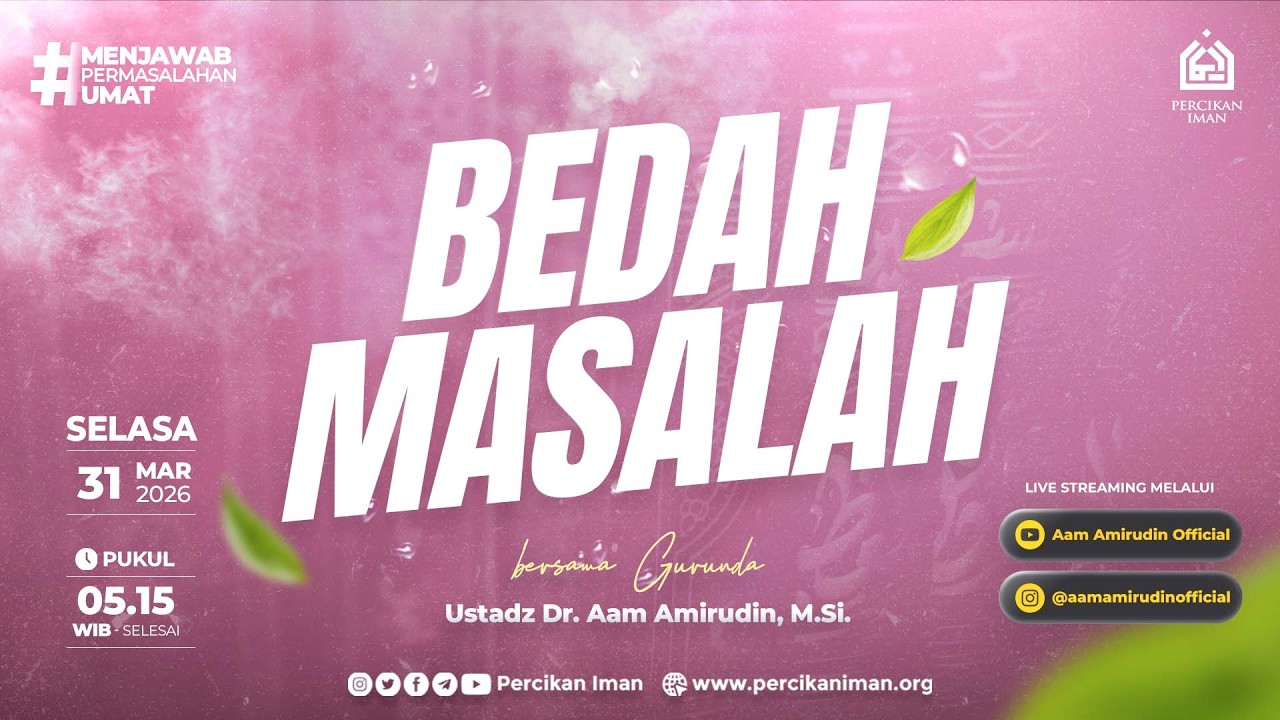 [LIVE] Bedah Masalah I Selasa, 31 Maret 2026