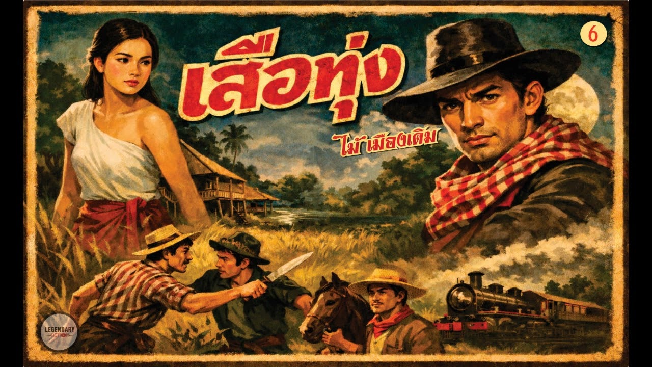 ตอนที่ 6 : นิยาย :เสือทุ่ง (ไม้ เมืองเดิม)