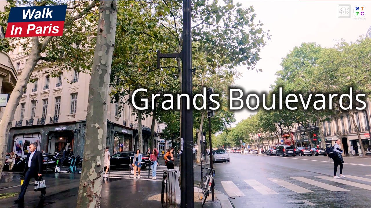 Grands Boulevards (4K) | Paris Walking Tour