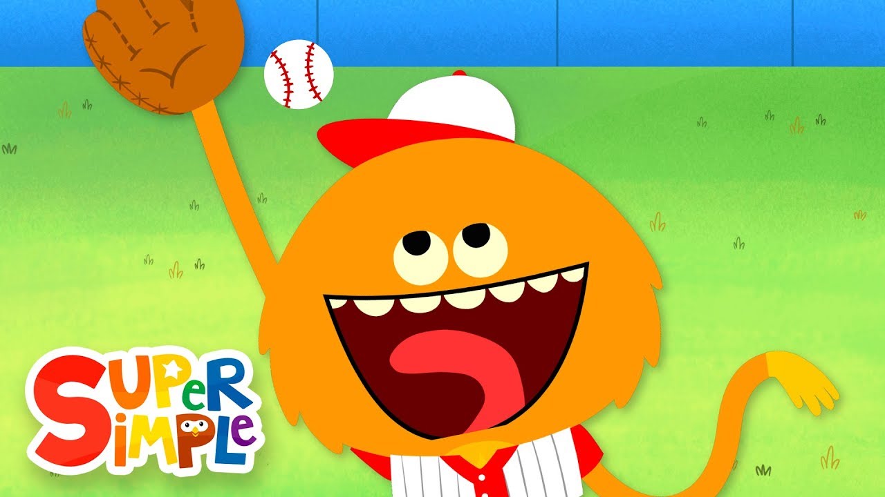 Take Me Out To The Ball Game | Kids Songs | Super Simple Songs