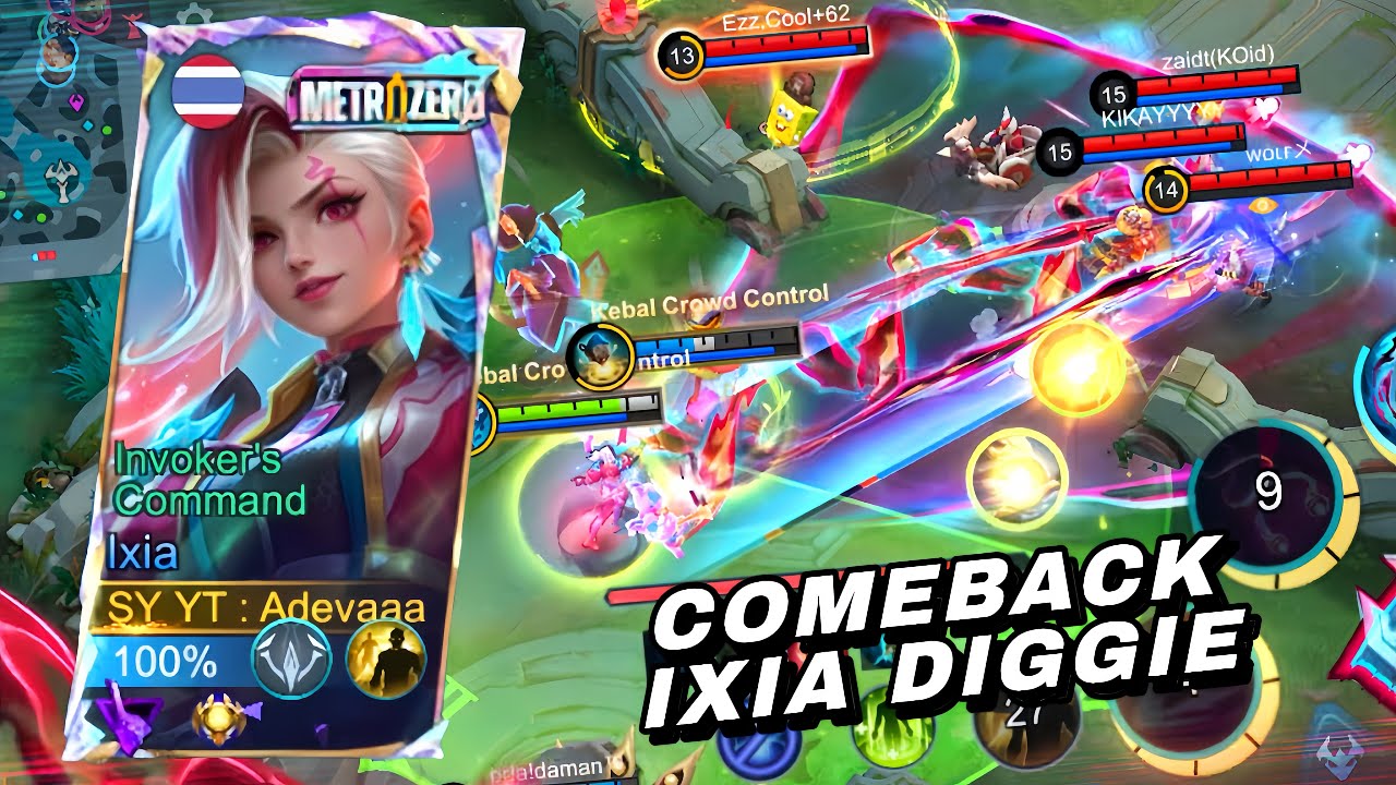 COMEBACK MOMENT IXIA DIGGIE COMBO GOLD LANE TERKUAT, BUILD TOP GLOBAL IXIA TERBARU 2026