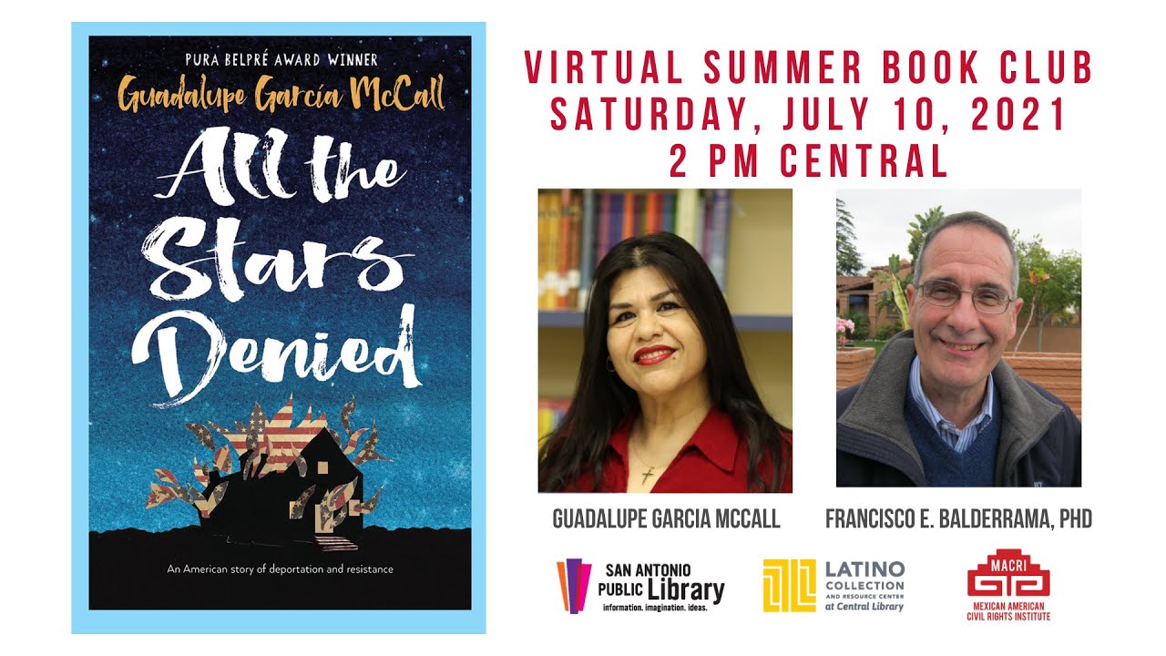 Virtual Summer Book Club: All the Stars Denied by Guadalupe Garcia McCall