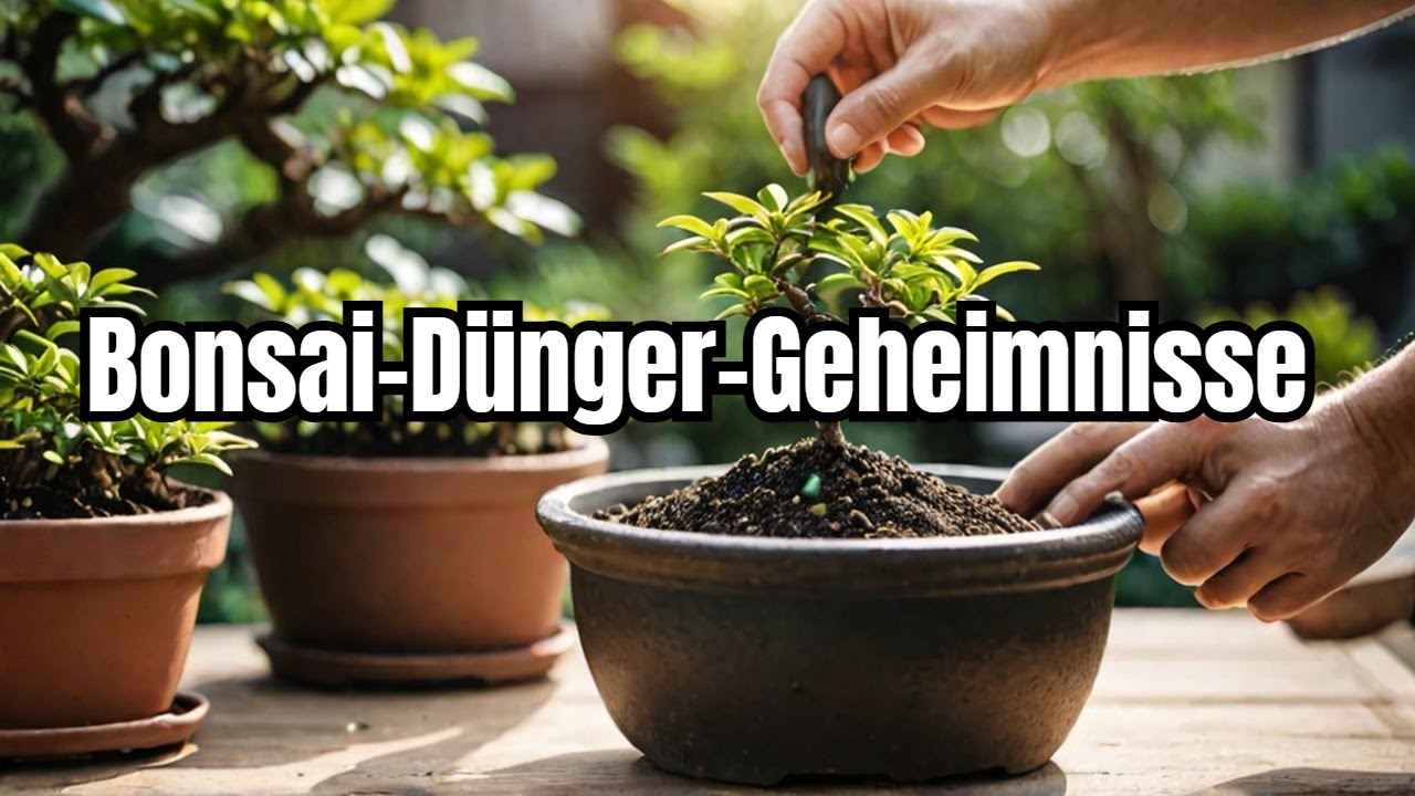 Alles über Bonsai-Dünger in Theorie & Praxis / Teil 1