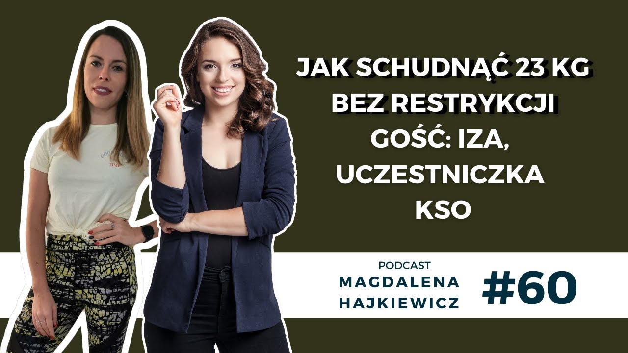 #60 Jak schudnąć 23 kg bez restrykcji | gość: Iza, kursantka KSO