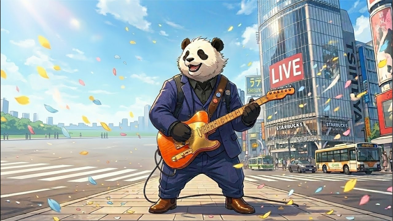 インストジャズ路上ライブ配信/Basuking in Osaka,JAPAN/Jazz,Fusion,POPS
