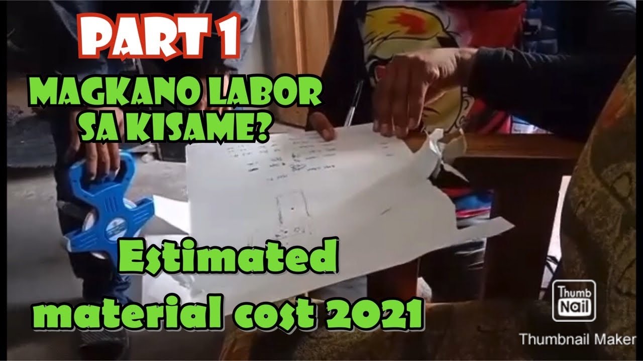 Part 1 | Pagsukat | magkano kontrata sa kisame? | estimated material cost