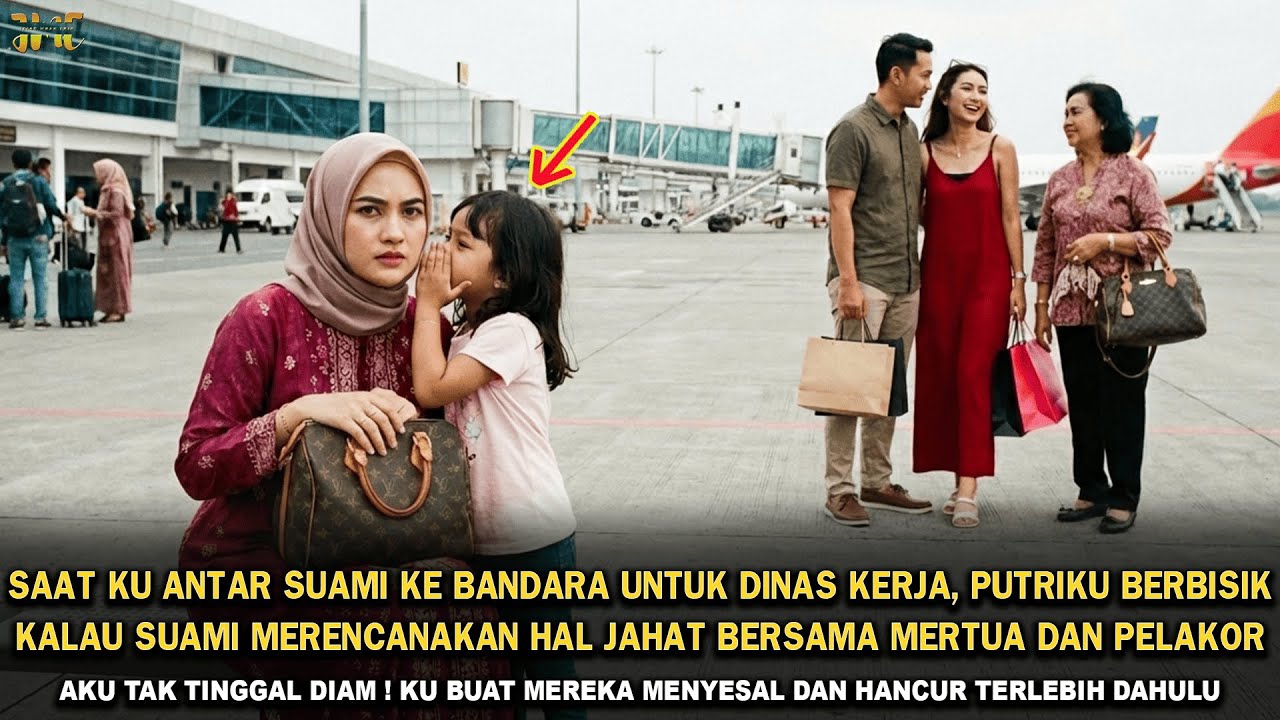 SAAT ANTAR SUAMI KE BANDARA UNTUK DINAS, PUTRIKU BERBISIK KALAU AYAH DAN OMA PUNYA RENCANA JAHAT