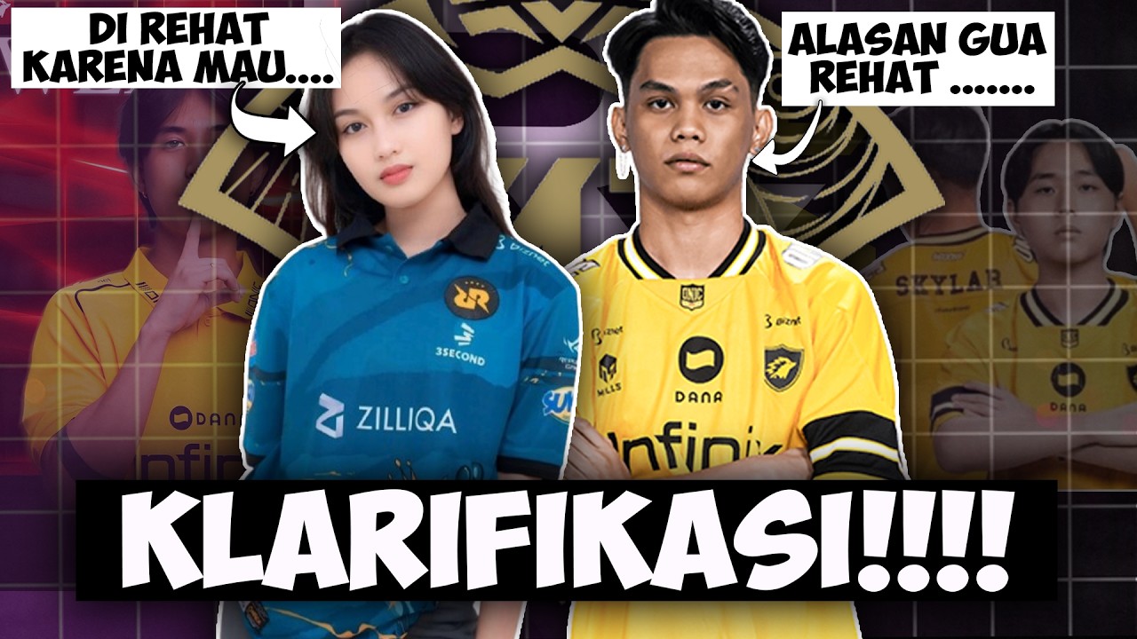 KLARIFIKASI!! SKYLAR DAN DYFFA BUKA SUARA TERKAIT ALASAN SKYLAR REHAT!! | MPL ID, RRQ, EVOS, ONIC