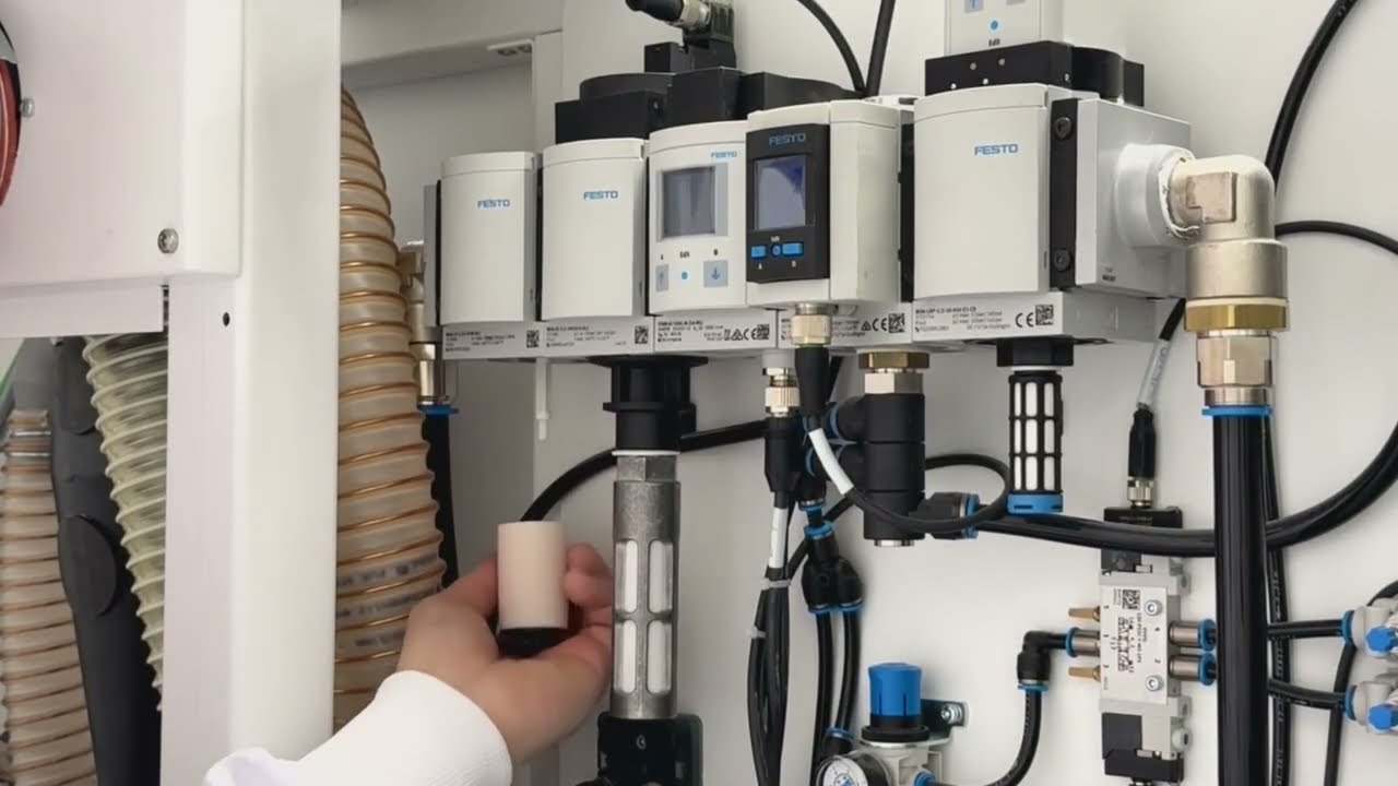 Stratasys Academy | T1 PowderEase™: Substituição do filtro de ar de entrada