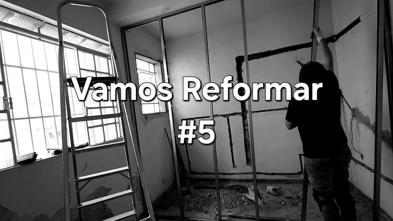 Vamos reformar #5 - parede drywall - parte 1