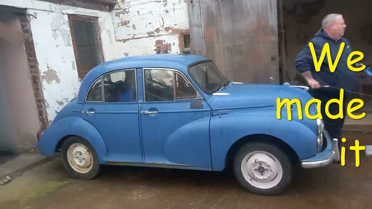 Saving another Morris Minor, Fantastic Yard/Garage find
