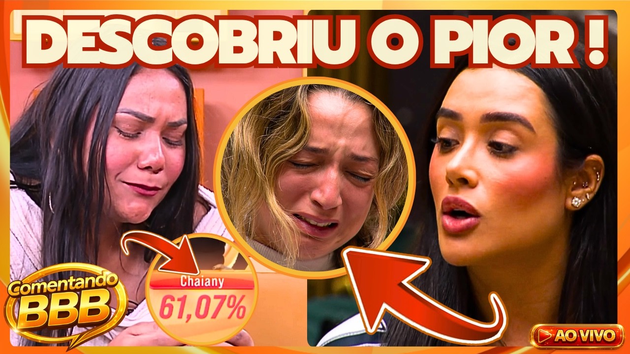 🔥BBB26: CHAI ELIMINADA DESCOBRE O PIOR NA ENTREVISTA, JULIANO VENCE O L&Iacute;DER, ENQUETES SURPREENDEM!