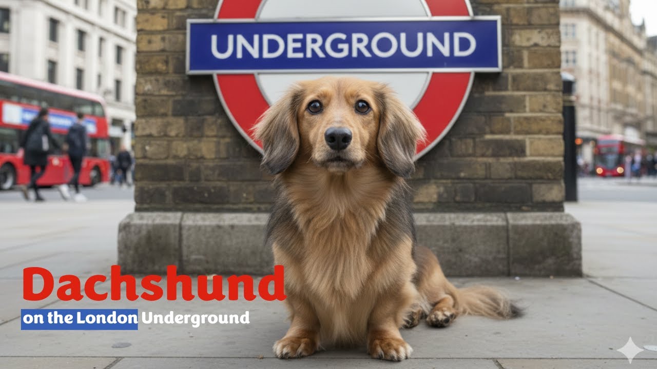 Dachshund on the London Underground: Oliver’s Short Adventure