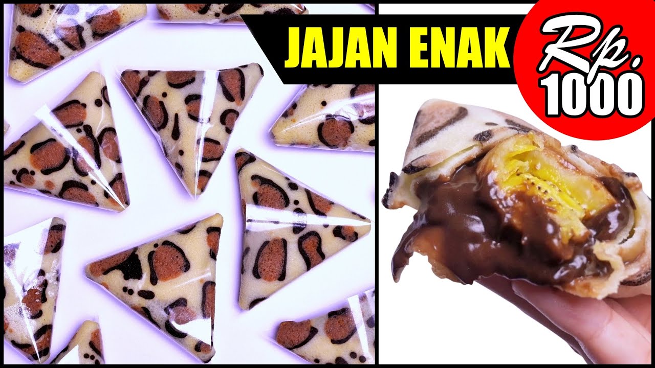LARIS MANIS! MURAH MERIAH HASIL MEWAH | DADAR GULUNG LEOPARD ISI VLA CHOCOLATOS PISANG LUMER
