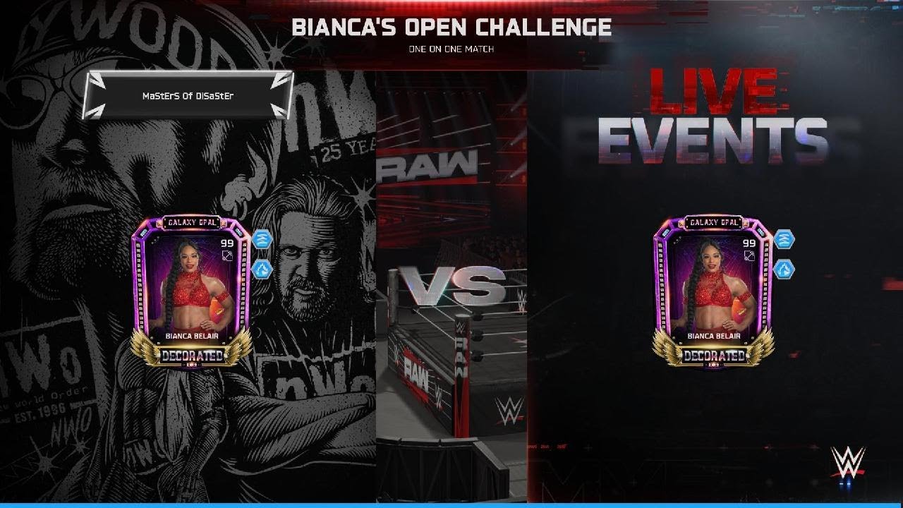WWE 2K25 BIANCA'S OPEN CHALLENGE