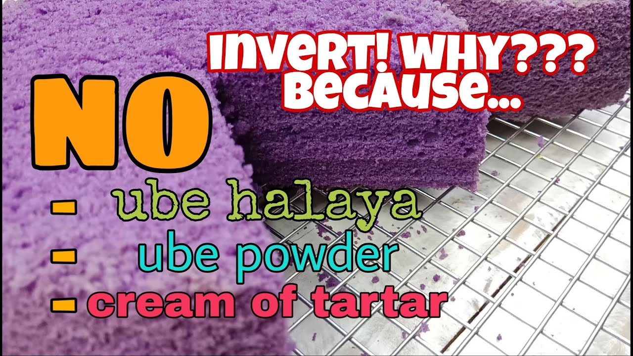 UBE CHIFFON CAKE v3 | talking bout chiffon | no ube powder, halaya and cot