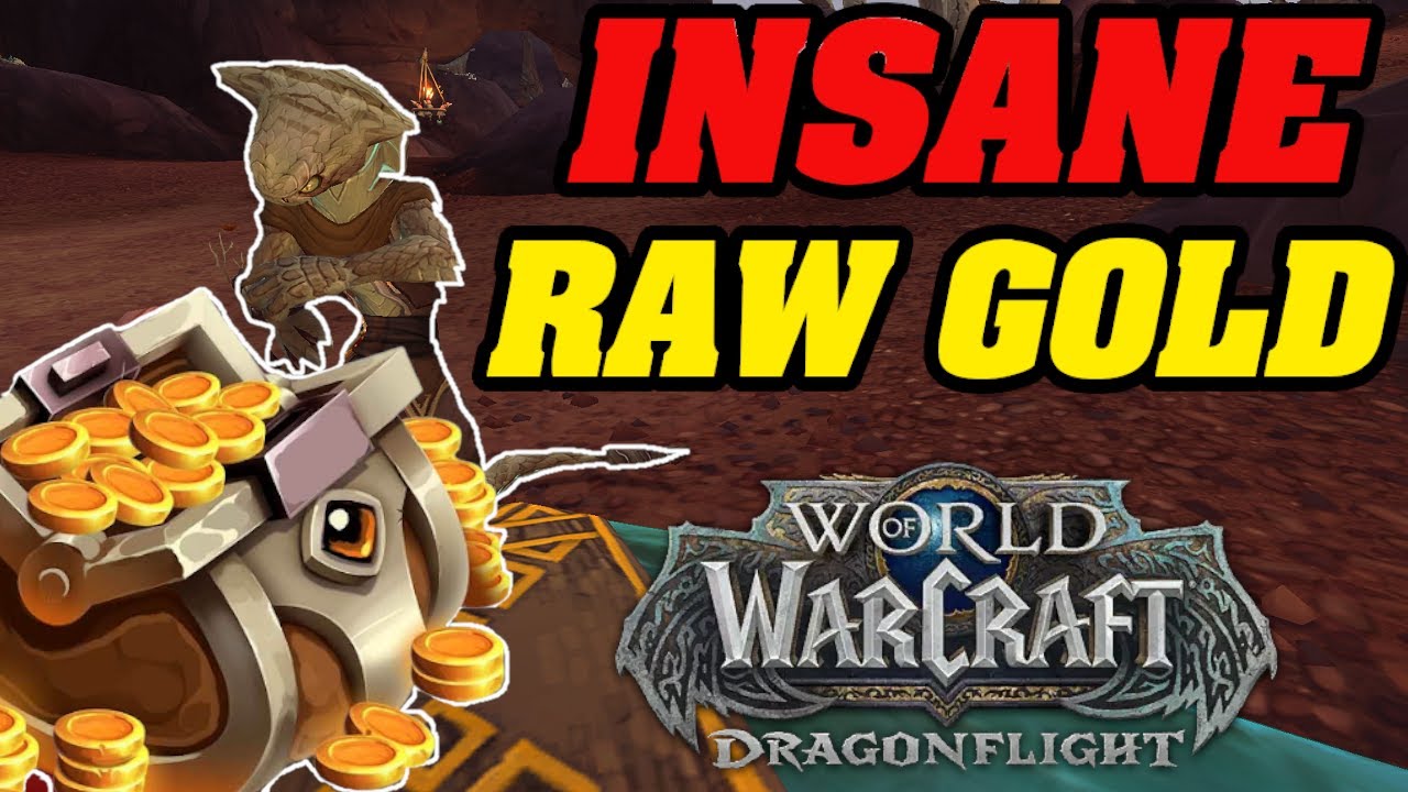 INSANE RAW GOLD Increase! Dragonflight Goldfarm