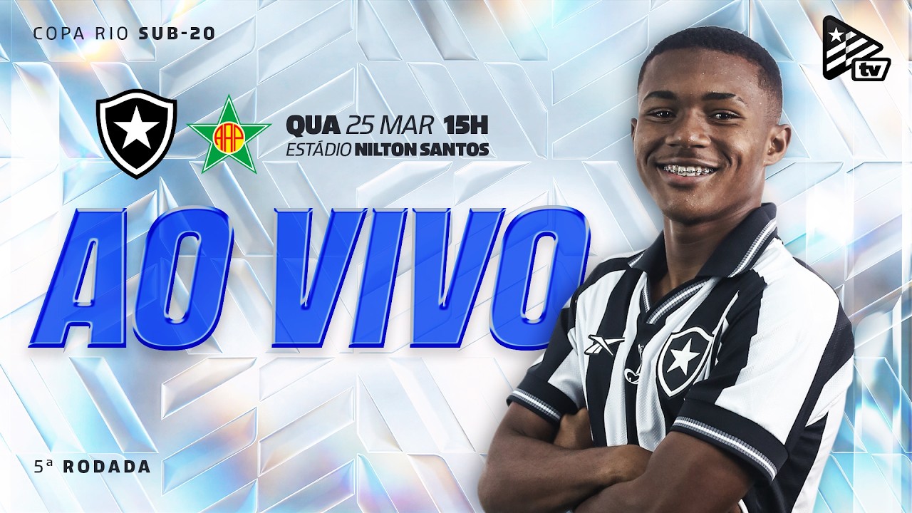 AO VIVO COM IMAGENS | Botafogo x Portuguesa | Copa Rio Sub-20