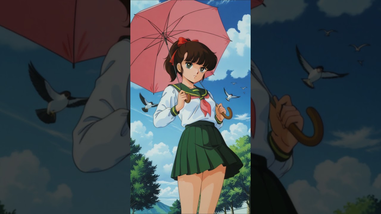 Anime Opening 1992  Midori Chika (Gentō Gekiga Shōjo Tsubaki) (Full Version)