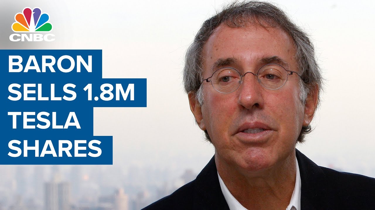 Billionaire investor Ron Baron's firm sold 1.8 million Tesla shares
