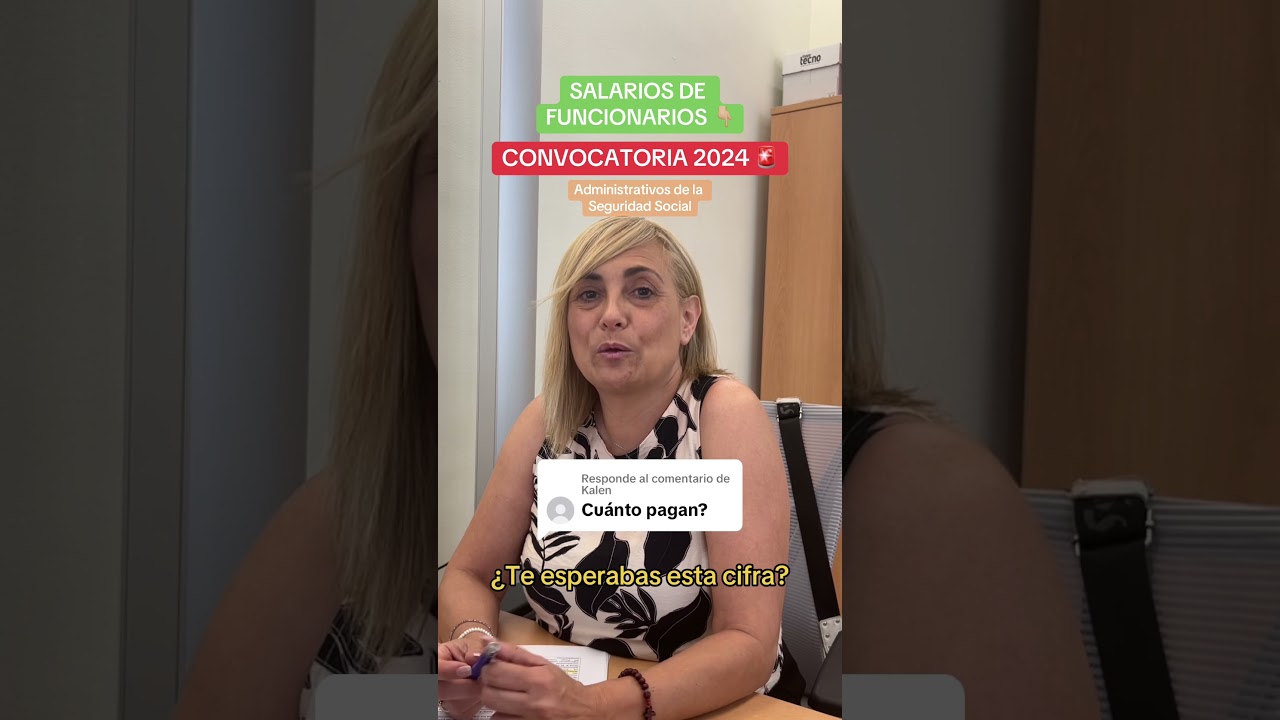 👀 &iquest;Salario de un Administrativo de la Seguridad Social en 2024? #funcionario #oposiciones #salario