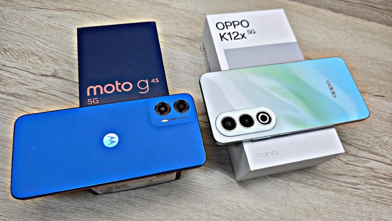 Moto G45 5G vs Oppo K12x 5G - Which Should You Buy ?