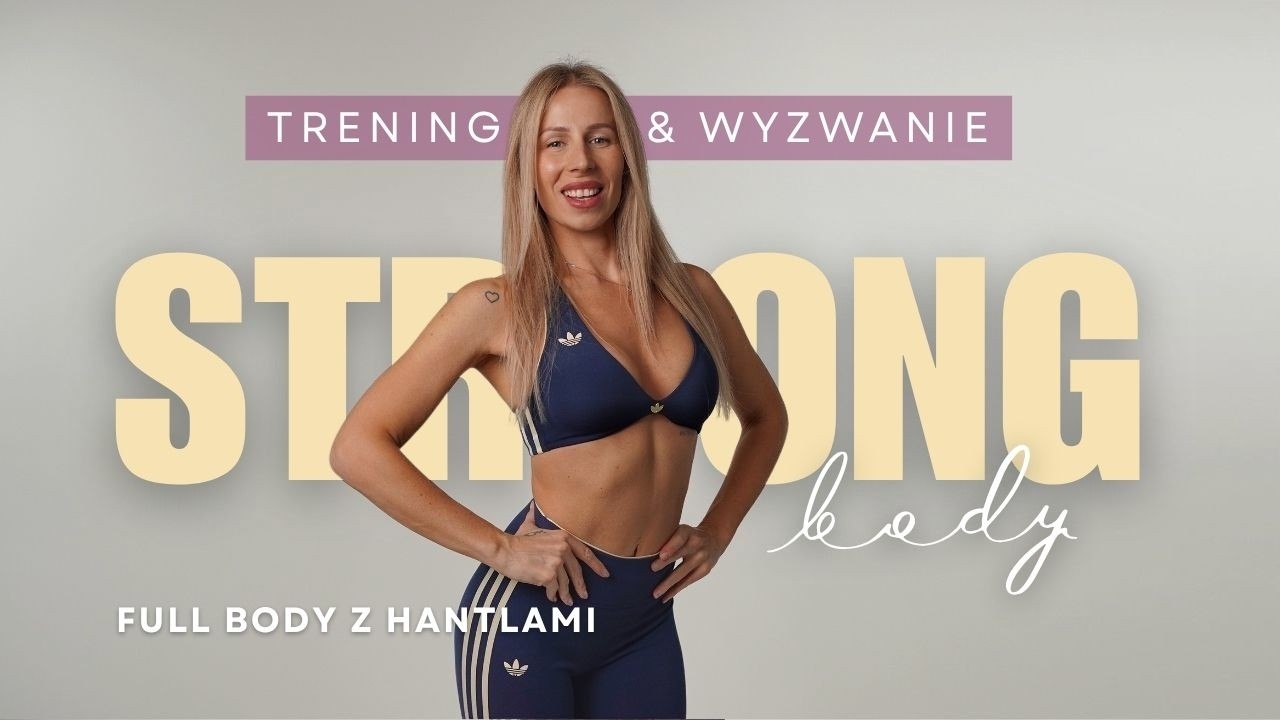 TRENING SIŁOWY CAŁEGO CIAŁA 🔥 | 50 MIN Z HANTLAMI | BACK TO FITNESS