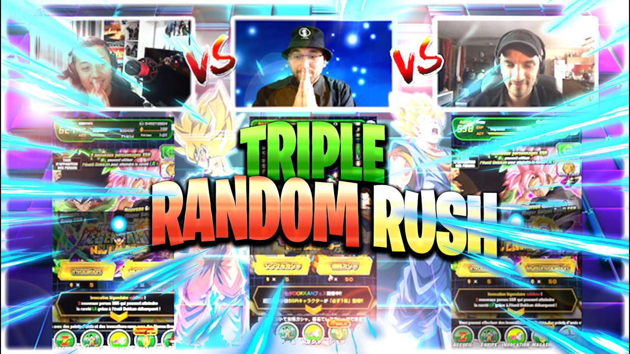 DOKKAN BATTLE : TRIPLE RANDOM RUSH , UNE FIN INCROYABLE ! DBZ DOKKAN BATTLE
