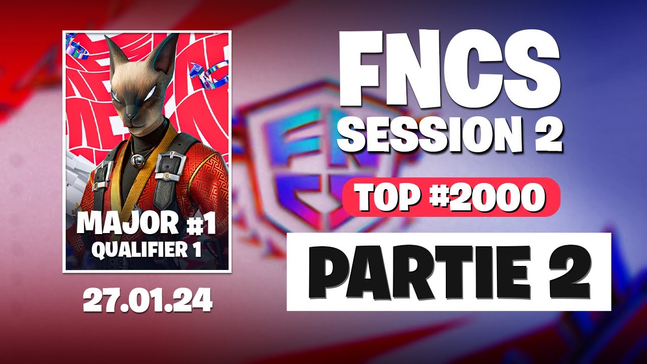 FLOKI et KYRY font 2 GROSSES GAMES 🏆 FNCS Week 1 🔥 Session 2 - Partie 2