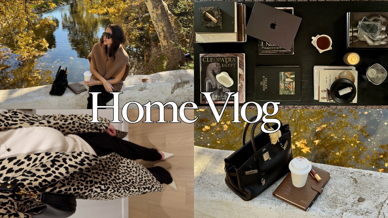 Winter in LA ♡ peaceful home vlog, lots of home decor, antique shopping, reformer pilates at home