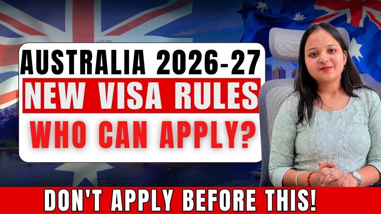 Учебная виза в Австралию: обновление 2026 🇦🇺 | Подавать сейчас или подождать? | Новые визовые пра...